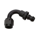 ALLSTAR PERFORMANCE Pushlock Hose End Black 120 Deg Elbow -16 ALL49466