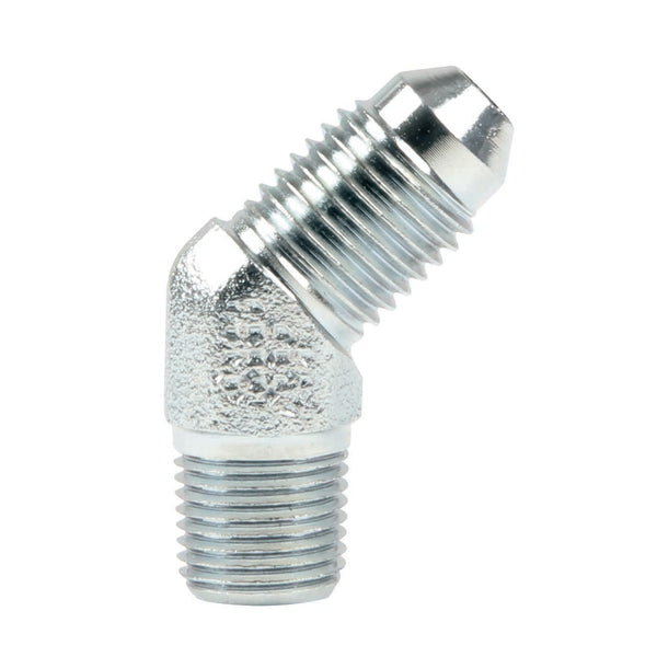 ALLSTAR PERFORMANCE Adapter Fittings -4 to 1/8 NPT 45Deg 10pk ALL50011-10