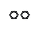 ALLSTAR PERFORMANCE Bulkhead Nuts Black -3 2pk ALL50098