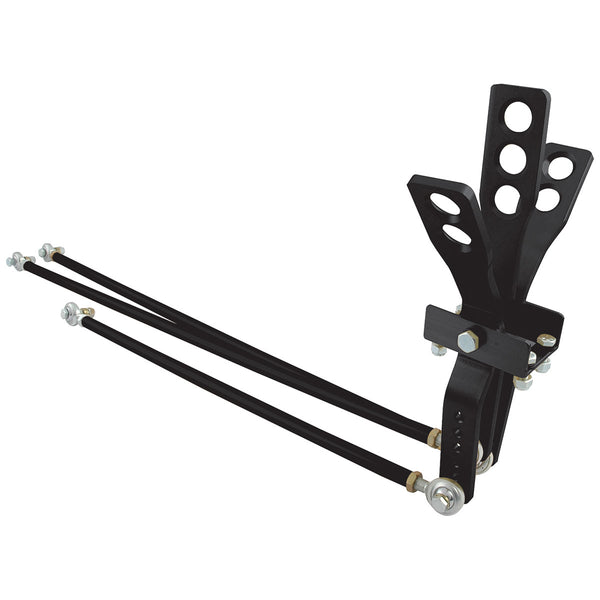 ALLSTAR PERFORMANCE 3 Lever Shifter Black ALL54112