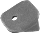 ALLSTAR PERFORMANCE Gusset Tabs 4pk Round Tube 1/4in Hole ALL60014