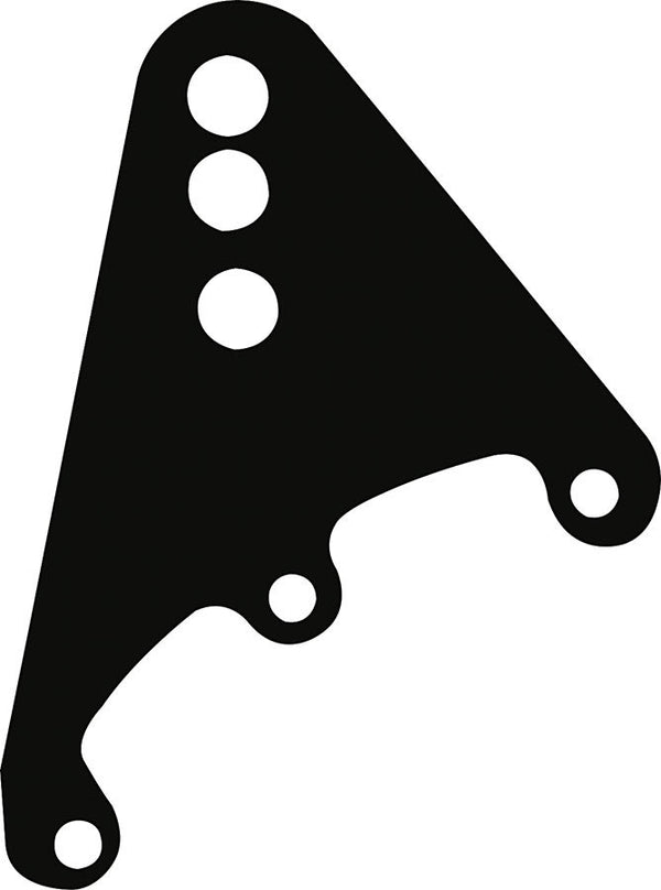 ALLSTAR PERFORMANCE Upper Link Brackets 1pr Steel 3 Hole ALL60150