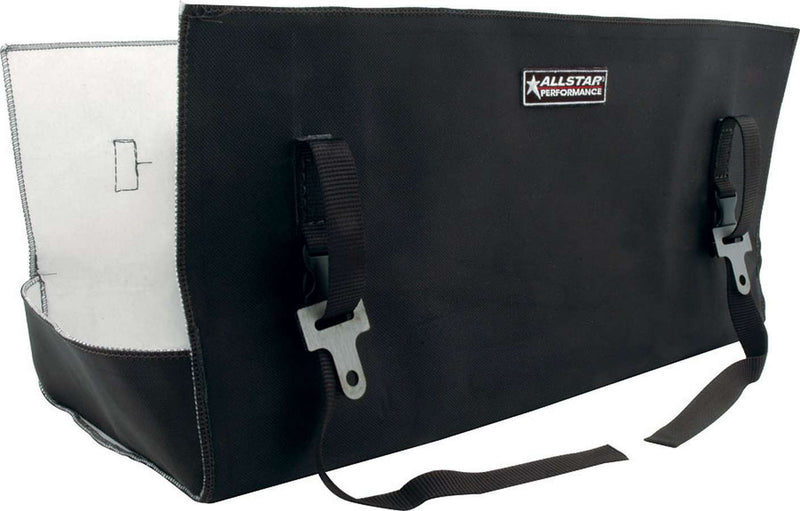 ALLSTAR PERFORMANCE Engine Diaper Black Non SFI ALL69011