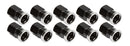 ALLSTAR PERFORMANCE QC Cover Nuts Short Black 10pk ALL72058