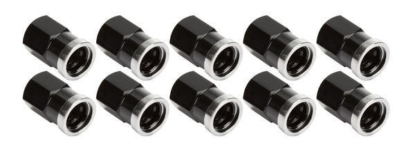 ALLSTAR PERFORMANCE QC Cover Nuts Short Black 10pk ALL72058