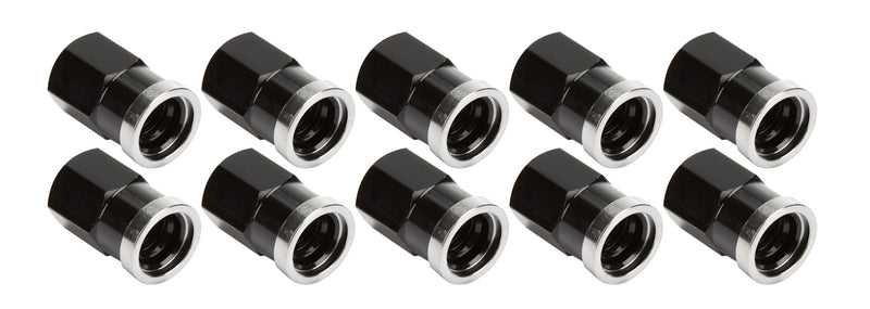 ALLSTAR PERFORMANCE QC Cover Nuts Short Black 10pk ALL72058