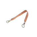 ALLSTAR PERFORMANCE Copper Ground Strap 18in w/ 1/4in and 3/8in Ring ALL76329-18