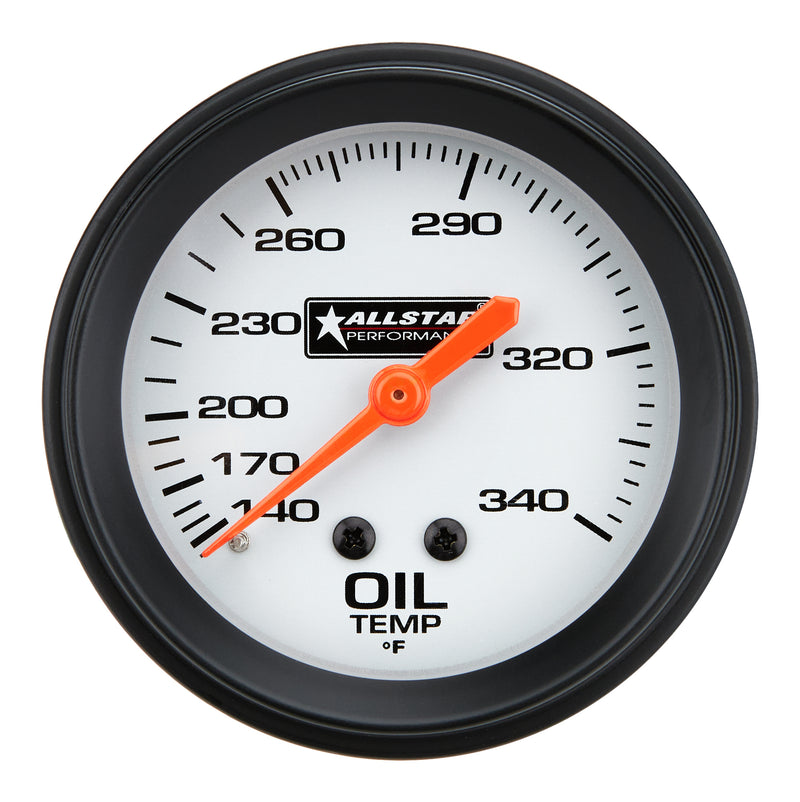 ALLSTAR PERFORMANCE Oil Temp Gauge 140-340F 2-5/8in ALL80097