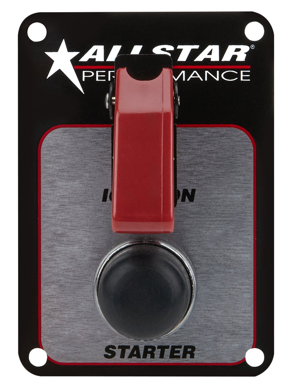 ALLSTAR PERFORMANCE Switch Panel One Switch w/Flip Cover ALL80141