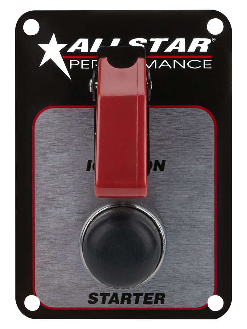 ALLSTAR PERFORMANCE Switch Panel One Switch w/Flip Cover ALL80141