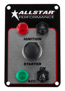 ALLSTAR PERFORMANCE Switch Panel Two Switch w/Lights ALL80146