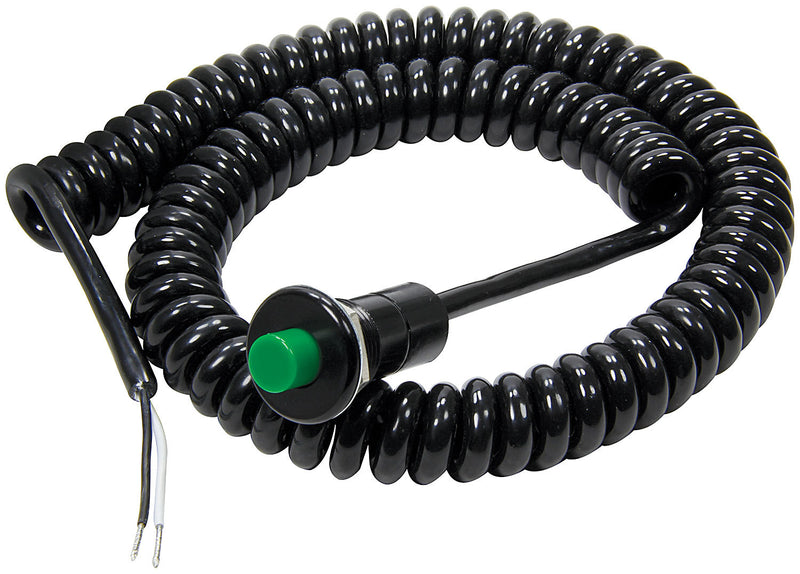 ALLSTAR PERFORMANCE Remote Button w/Cord Sm Green Button ALL80180