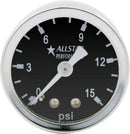 ALLSTAR PERFORMANCE 1.5in Gauge 0-15 PSI Dry Type ALL80210