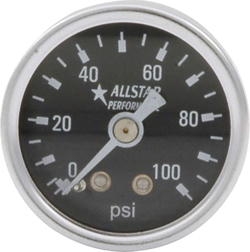 ALLSTAR PERFORMANCE 1.5in Gauge 0-100 PSI Dry Type ALL80216