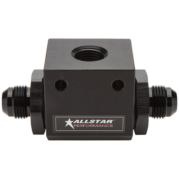 ALLSTAR PERFORMANCE In-Line Oil Temp Tee 10AN ALL90040