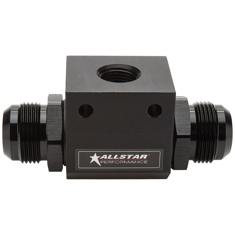 ALLSTAR PERFORMANCE In-Line Oil Temp Tee 16AN ALL90042