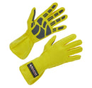 ALLSTAR PERFORMANCE Driving Gloves Non-SFI Outseam S/L LG Yellow ALL913094