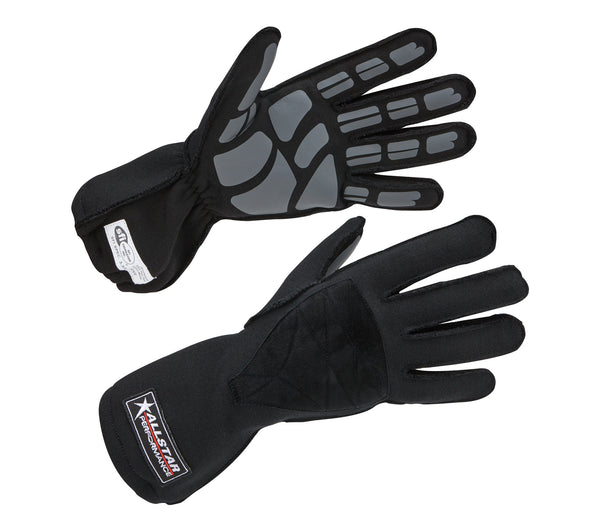 ALLSTAR PERFORMANCE Driving Gloves SFI 3.3/5 Outseam D/L Large ALL916014