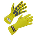 ALLSTAR PERFORMANCE Driving Gloves SFI 3.3/5 Outseam D/L XL Yellow ALL916095