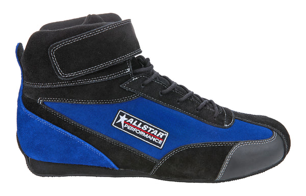 ALLSTAR PERFORMANCE Driving Shoes Black/Blue SFI3.3/5 Pro Series 7.0 ALL918222