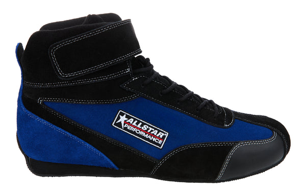 ALLSTAR PERFORMANCE Driving Shoes Black/Blue SFI3.3/5 Pro Series 10.0 ALL918228