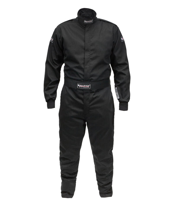 ALLSTAR PERFORMANCE Driving Suit SFI 3.2A/1 S/L Black Small ALL931011