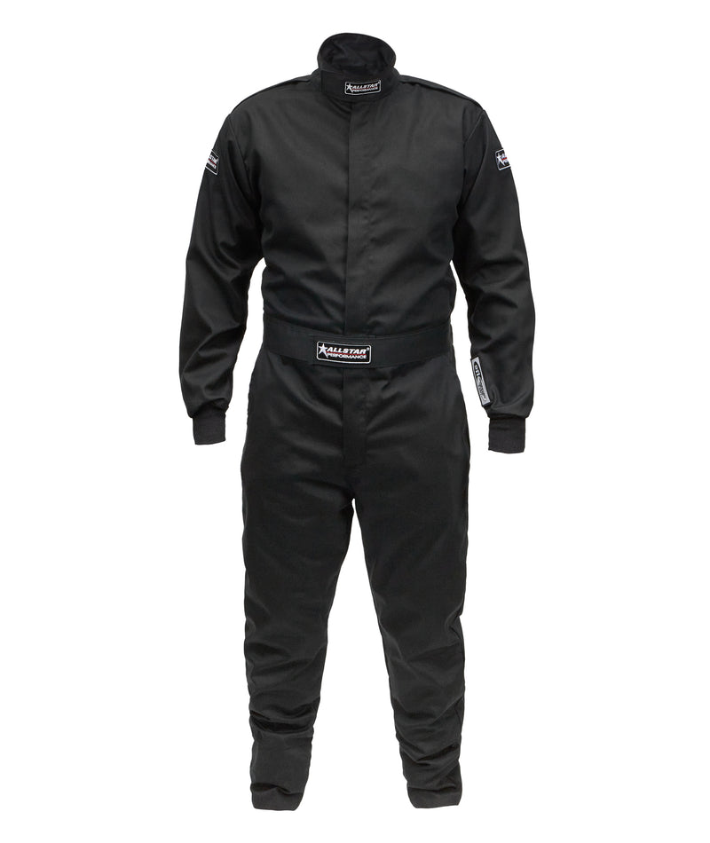 ALLSTAR PERFORMANCE Driving Suit SFI 3.2A/1 S/L Black Small ALL931011