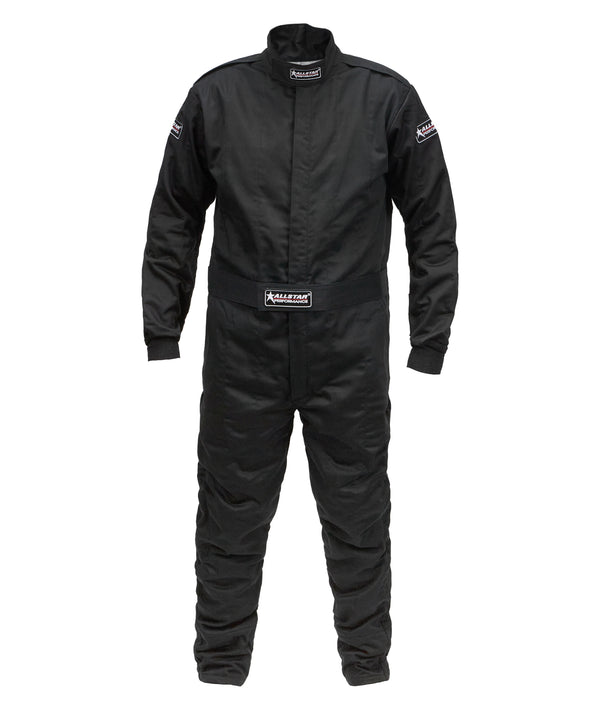 ALLSTAR PERFORMANCE Driving Suit SFI 3.2A/5 M/L Black Small ALL935011