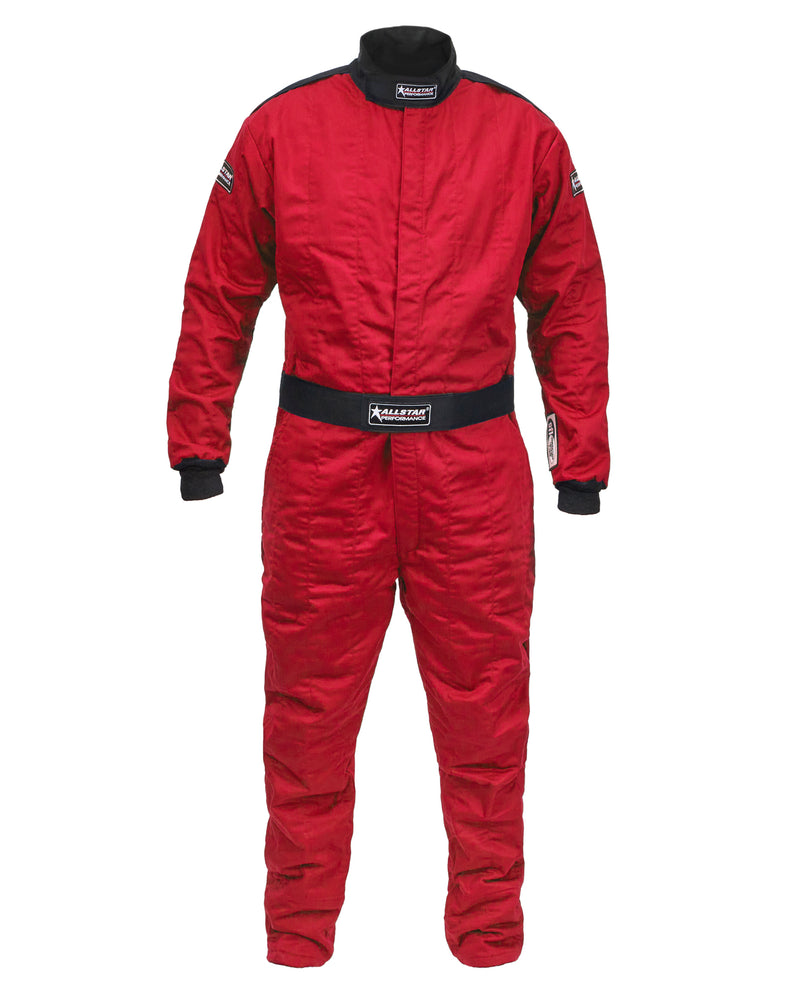 ALLSTAR PERFORMANCE Driving Suit SFI 3.2A/5 M/L Red X-Large ALL935075