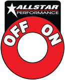 ALLSTAR PERFORMANCE Decal for Battery Disconnect Switch ALL99045