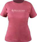 ALLSTAR PERFORMANCE Allstar T-Shirt Ladies Vintage Burgundy Large ALL99920L
