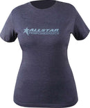 ALLSTAR PERFORMANCE Allstar T-Shirt Ladies Vintage Navy XX-Lg ALL99922XXL