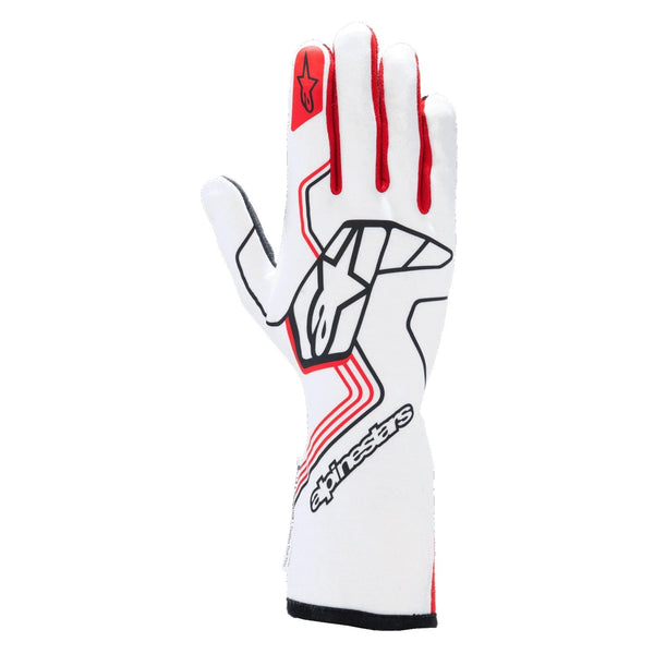 ALPINESTARS USA Glove Tech-1 Race V4 White / Red Medium 3552024-23-M