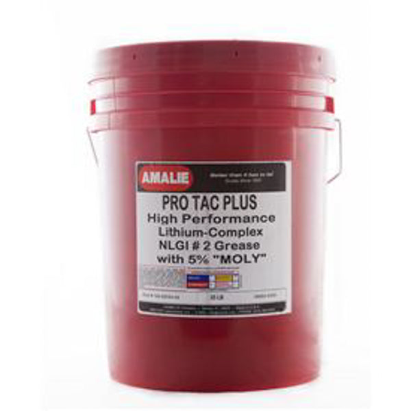 AMALIE Pro Tac Plus Grease w/ 5% Moly Case 35 Lbs. 160-68334-28