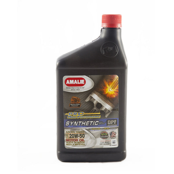 AMALIE PRO HP Syn Blend 20w50 Oil Case 12x1Qt 160-75696-56