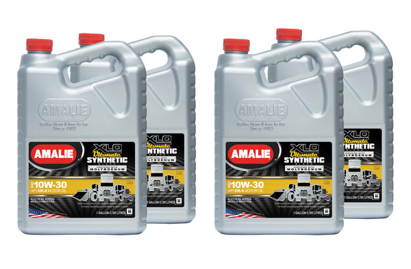 AMALIE XLO Ultimate Synthetic Blend 10w30 Case 4x1 Gal 160-79177-36