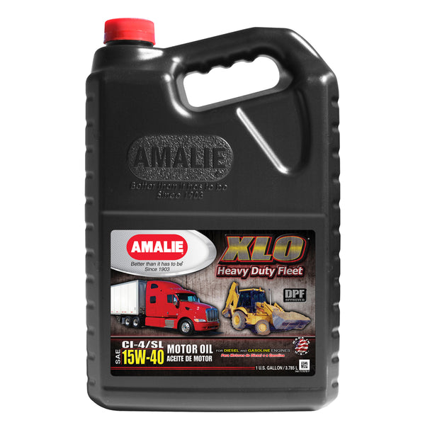 AMALIE XLO Heavy Duty Fleet Oil 15w40 Case 1 Gallon AMA71707-36
