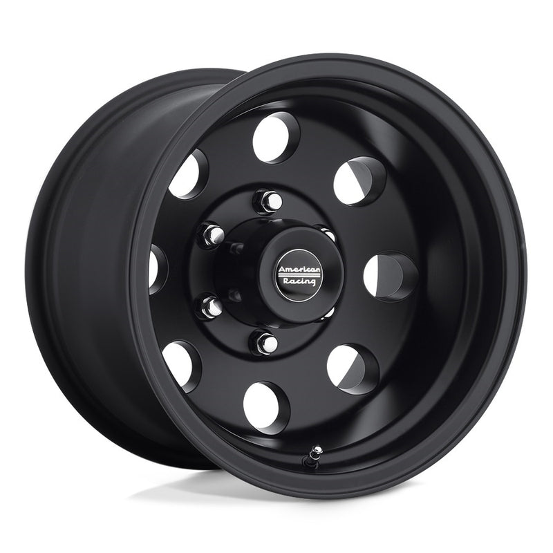 AMERICAN RACING WHEELS BAJA 17x9 6x139.70 Satin Black Wheel AR1727983B