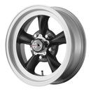 AMERICAN RACING WHEELS TORQ THRUST D 15x8.5 5x1 20.65 SATIN BLACK W/ MA VN1055861B