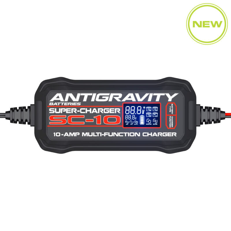 ANTIGRAVITY BATTERIES SC-10 Super Charger Battery Charger 10 Amp AG-BC-SC-10