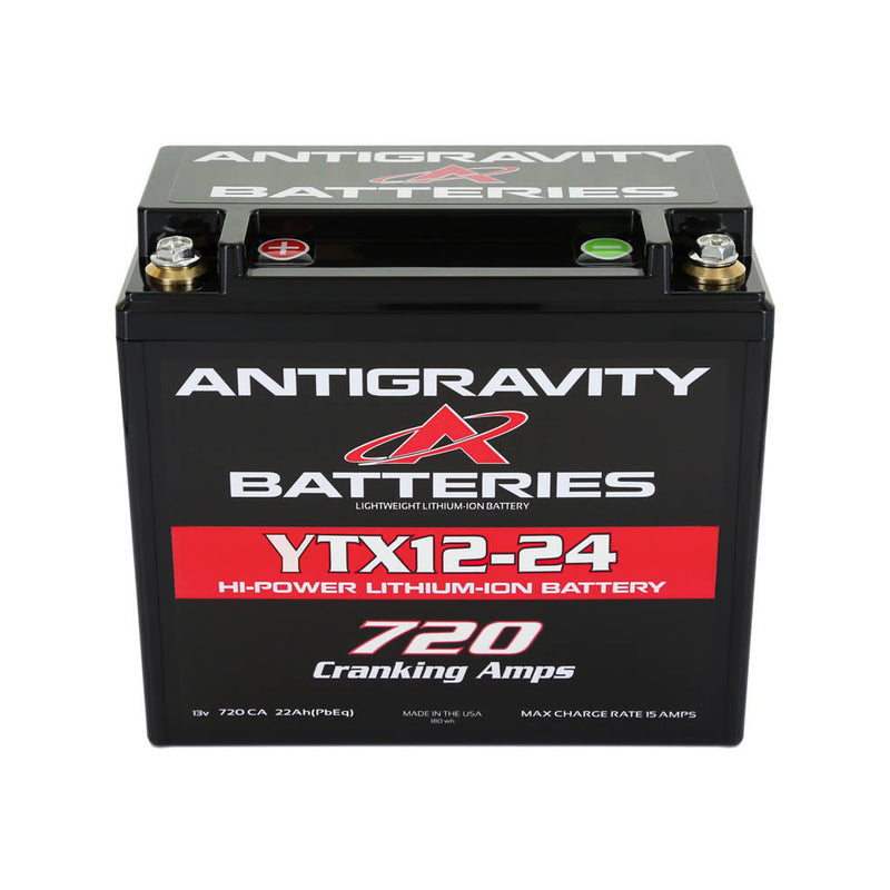 ANTIGRAVITY BATTERIES YTX12 Style Case 24-Cell 720 CA24 Ah (PbEq) AG-YTX12-24-L