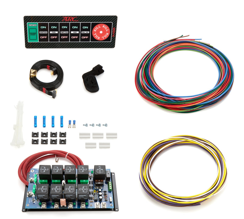 AUTO ROD CONTROLS 6001Z Control Panel - Dash/Panel Mount 6001ZD-BL