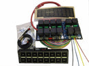 AUTO ROD CONTROLS 8 Switch In-Dash Control Module Black Faceplate 8001D