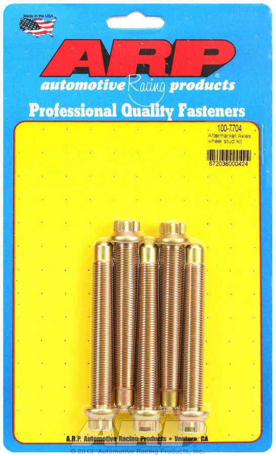 ARP Wheel Stud Kit - 1/2-20 3.470 (5pk) 100-7704