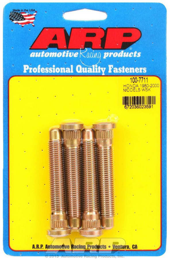 ARP Wheel Stud Kit - M12x1.5 2.850/.485 Knurl 100-7711