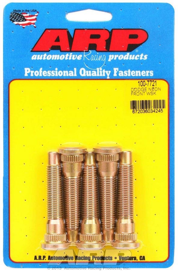 ARP Wheel Stud Kit - Dodge Neon Front 100-7721