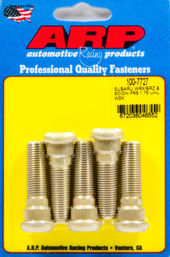 ARP Wheel Stud Kit 5pk Subaru WRX/BRX & Scion F 100-7727