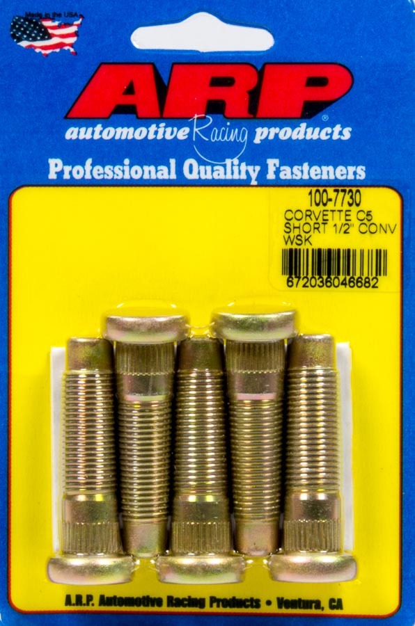 ARP Wheel Stud Kit 5pk C5 Corvette 1/2-20 Conv. 100-7730
