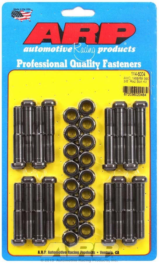 ARP AMC Rod Bolt Kit - Fits 68-69 390 114-6004