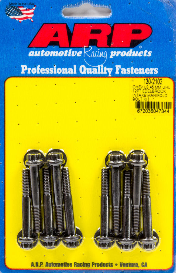 ARP Intake Manifold Bolt Kit GM LS w/Edelbrock Intake 130-2102